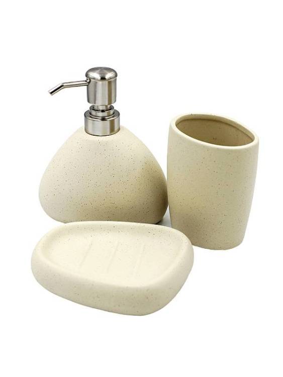 Набор аксессуаров для ванной Bath Plus Luce W-CE-0836C-SET3 бежевый