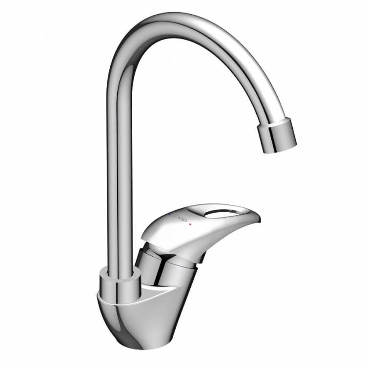 Смеситель для кухни Dorff Comfort D8000000 полимер, хром