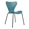 Стул Bradex Home Seven FR 0421, голубой с черными ножками