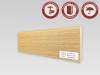 Плинтус МДФ TeckWood цветной Дуб Лайн 2150x80x10