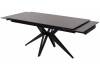 Стол Woodville Forio 512943 matt black marble sintered stone/black 160(240)x90x76 фото 4