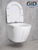 Унитаз подвесной Gid Convexo Ws2198 (СС) 62228Y глянцевый, под камень фото 10