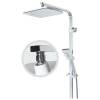 Душевая стойка Grocenberg GB7007WC белый, хром фото 4