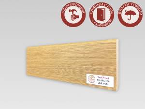 Плинтус МДФ TeckWood цветной Дуб Лайн 2150x80x10