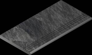 Ступень Italon Материя X2 620040000203 Титаниум закругленная грип 30x120