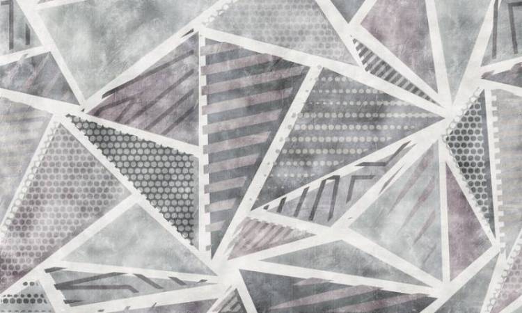 3D Фотообои Artegrafico «Стильные треугольники» MN-016 песок