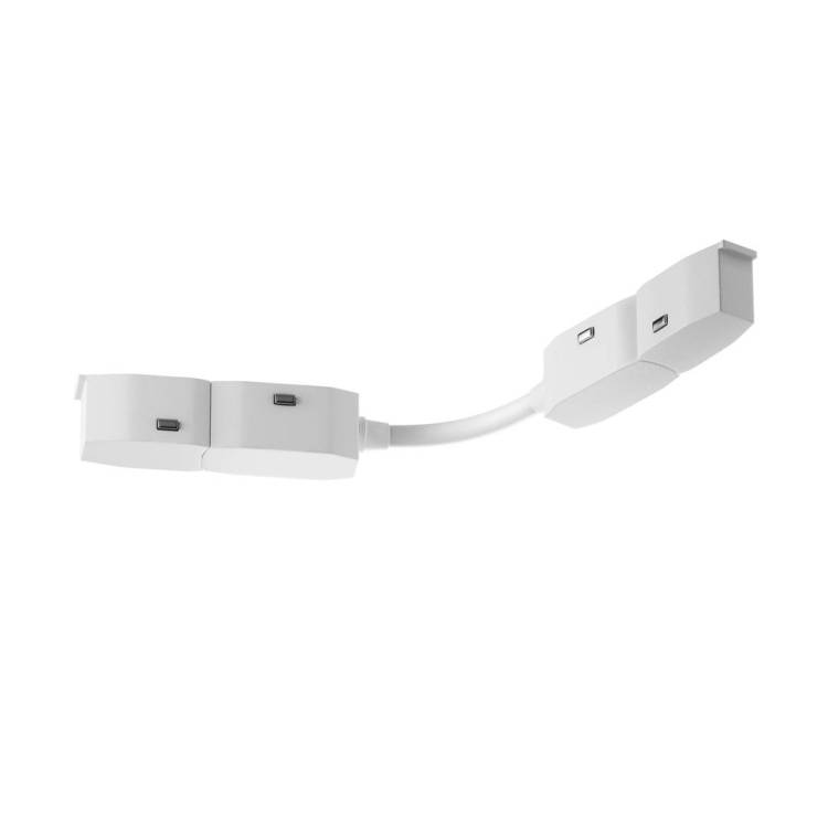 Коннектор гибкий Technical Accessories for tracks Exility TRA034CS-W