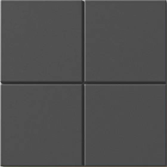 Керамогранит WOW Raster 131362 Grid M Deep Blue 15x15