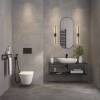 Керамогранит Kerama Marazzi Мирабо KM6012G0691R серый светлый матовый обрезной 60x119.5x0.9 фото 3
