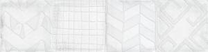 Керамическая плитка Cifre Ceramica ALCHIMIA Decor White 7.5x30 Керамическая плитка Cifre Ceramica ALCHIMIA Decor White 7.5x30