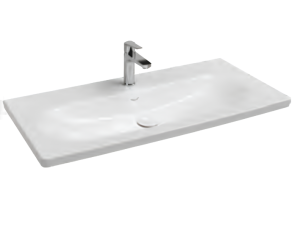 Раковина Isvea SistemaS 101 10SS50121SV белая, 121x46.5