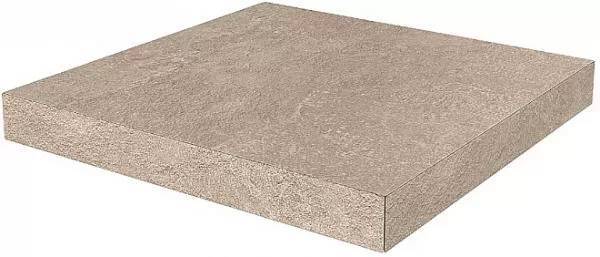 Ступень Kerama Marazzi Про Стоун DD600120R\GCA угловая клееная бежевый 33x33