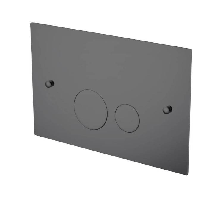 Кнопка смыва Boheme 648-SGM ультраплоская, Shine Gun Metal