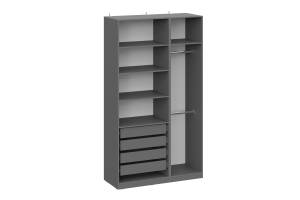Шкаф открытый Арника Эккервуд 00-00323057 Темно-серый