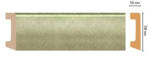 Плинтус напольный DECOMASTER D234-373 240x1.6x5.8