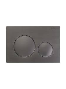 Кнопка смыва BelBagno BB-17C-GM оружейная сталь