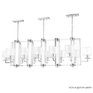 Люстра Crystal Lux Nicolas Sp12 L1600 Nickel/White