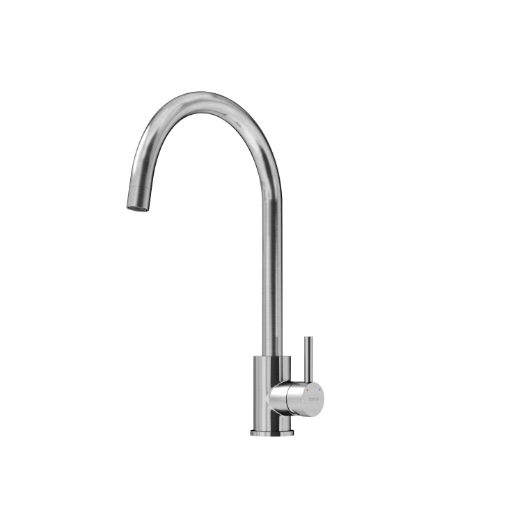 Смеситель для кухни Sancos Stainless SC12001SS нержавеющая сталь
