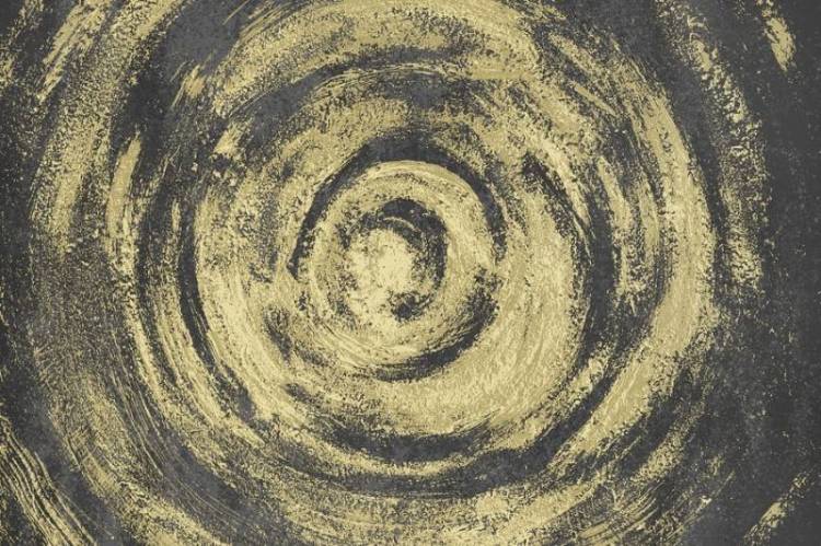 3D Фотообои Artegrafico «Золотой круговорот» AM-018 канвас