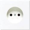 Розетка без заземления Jung LS 990 белая LS911WW