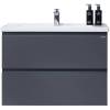 Тумба с раковиной Orans 402310000 графитовый матовый, 100x57x48
