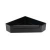 Полка Aquatek AQ4976MB черный матовый, 22x22