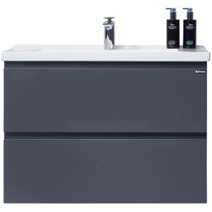 Тумба с раковиной Orans 402310000 графитовый матовый, 100x57x48