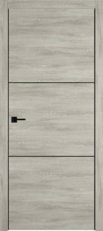Межкомнатная дверь Владимирская Фабрика Дверей Urban 2 Lin Vellum Black Mould BE 900x2000