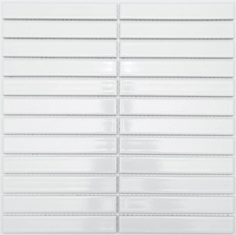 Мозаика NSmosaic Porcelain Series P-530 керамика глянцевая (22x145) 296x300
