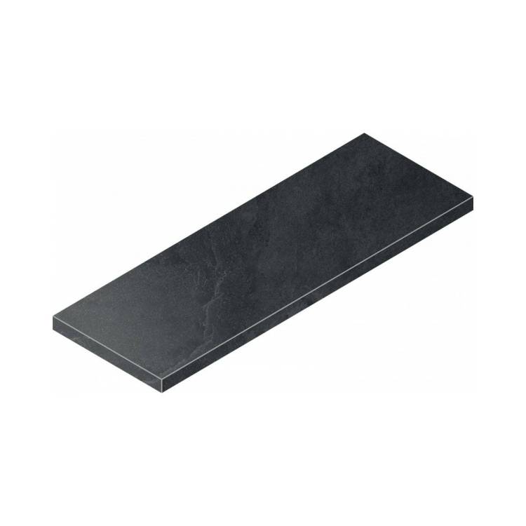 Ступень Italon Материя 620070001481 Титанио Угловая Левая 33x80