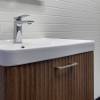 Тумба с раковиной Comforty Ангара-60П 00-00021035 подвесная, дуб темно-коричневый фото 6