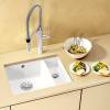 Мойка кухонная Blanco Subline 350/150-U 523741 белый глянец фото 3