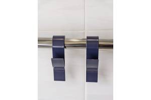 Комплект крючков Bath Plus КП004 D 2.5 синие, на полотенцесушитель