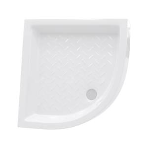 Поддон для душа RGW CER CR/R четверть круга, белый, 90x90