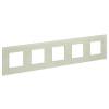 Рамка 5-постовая IEK Skandy SK-M52-G-K10 бежевый