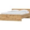 Кровать 140х200 НК-Мебель Stern 72676497 Дуб Вотан 70x143.9x204.7