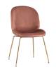 Набор из 2 стульев Stool Group Beetle 8329 VELVET DARK PINK X2 пудровый фото 2