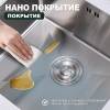 Мойка кухонная Splenka S700.5045.05 сатин, 50x45 фото 5