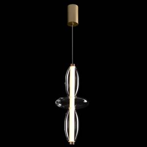 Светильник подвесной Crystal Lux Quasar QUASAR SP14W LED TRANSPARENT