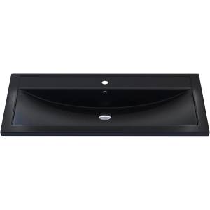 Раковина Uperwood Foster Quartz 291030047 черная матовая, космос, 100x45.5 Раковина Uperwood Foster Quartz 291030047 черная матовая, космос, 100x45.5