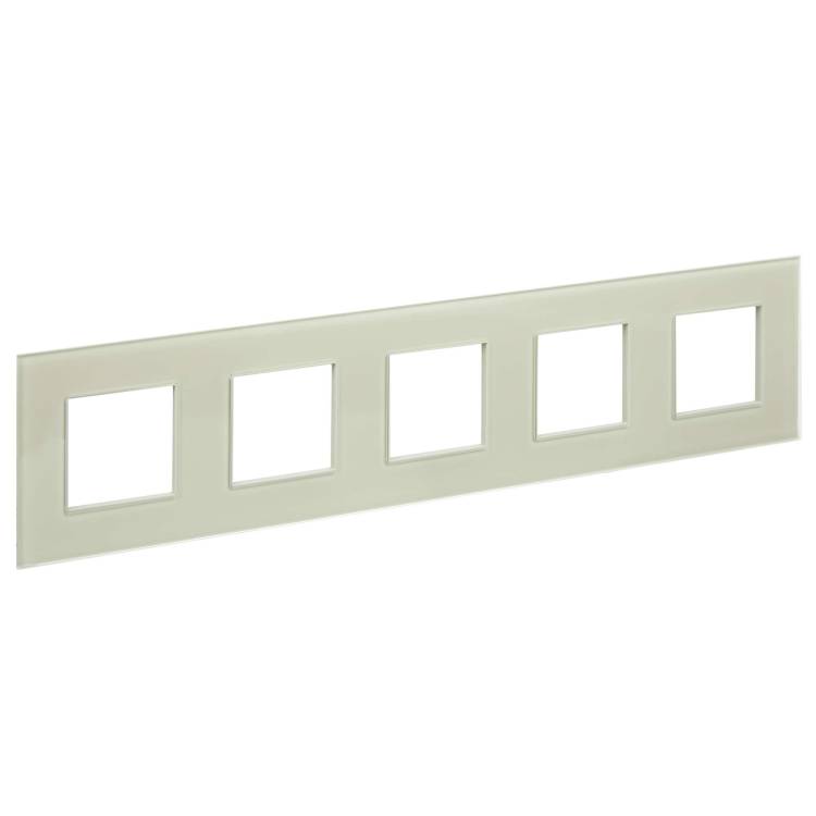 Рамка 5-постовая IEK Skandy SK-M52-G-K10 бежевый