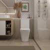 Унитаз-компакт Teymi Ritta Pro T40810 безободковый, с сиденьем микролифт, белый фото 5
