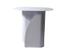 Стол журнальный Stool Group Yvaine MT-104-1 DB-021 белый, металл 50x30x47 фото 2