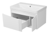 Тумба с раковиной Brevita Каскад УТ000026695 белая, 80 см фото 4