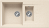 Кухонная мойка Polygran Brig BRIG-870 854970 Кремовый 50x87