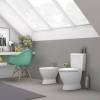 Унитаз-компакт Sanitana Kapa WCFSCKADSCSL сиденье микролифт, белый фото 5