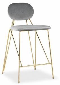Стул барный Stool Group Элис SGR_FDC8001_LIGHT_GREY_FUT-79