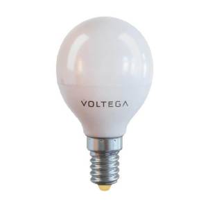 Лампа светодиодная Voltega Simple E14 7W 2800K матовая VG2-G45E14warm7W 7054