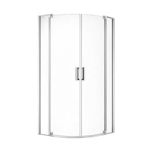 Душевой уголок Cezares Slider R 2 90/100 C Cr профиль хром, стекло прозрачное