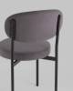 Набор из 4 стульев Stool Group Бриф SN AV 477-C89-9005-K X4 темно-серый, велюр фото 7